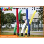 3M - 5M Inflatable Air Dancer / Man Parachute Nylon Inflatable Advertising Tube for sale