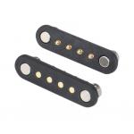 4p Magnetic Pogo Pin Through Holes Spring Loaded Connectors Waterproof Connections for sale