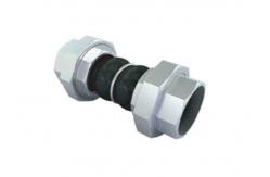 China Flexible Bsp Cast Iron Expansion Joint Threaded Epdm Synthetic Rubber supplier