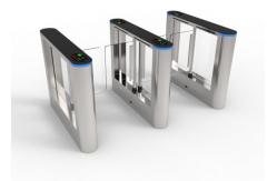 China 0.2S Swing Barrier Gate Width 600mm BLDC Motor Swing Barrier Turnstiles supplier