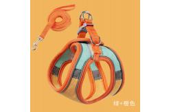 China Escape Proof Puppy Body Harness Collar And Lead For Walking supplier