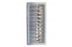 China PET Ampoule Tray Customized Medication Water Injection Ampoule Tray supplier