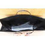 Reusable Hard Plastic Handle Bag With Reinforced Paper Card for sale