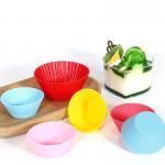 Mold Muffin Cup Chocolate Pudding Silicone Cake Molds for sale