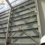 Rolling Door Steel Structure Warehouse Fast Easy Installation With Section Coulmn Main Structure for sale