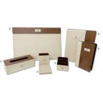 Tea Leaf Box Note Pad Guest Amenities Suppliers Leather And Wood Series for sale