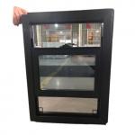 Sliding Sash Vinyl UPVC Single Hung Window Vertical USA Style