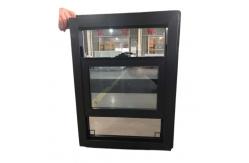 China Sliding Sash Vinyl UPVC Single Hung Window Vertical USA Style supplier