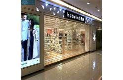 China SS 201 Durable Glass Roller Shutter With 12mm Tube supplier