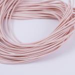 Pink 2mm Round Elastic Cord Braided Elastic String For Bracelets for sale