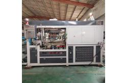 China Used Plc Control Plastic Vacuum Forming Machine 18kw Heating Power supplier