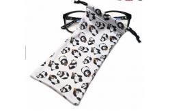 China 2024 new microfiber sunglasses pouch with OEM design supplier