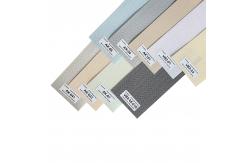 China Vertical Fabric Blackout Roll Plain Vertical Blinds with 127mm Width supplier