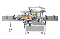 China PLC Control 25m/Min Round Flat Bottle Labelling Machine supplier