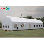 Inflatable Work Tent Waterproof White 20x10x5.5mH Inflatable Automotive Paint Booth for sale