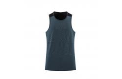 China High Elastic Training Basketball Tank Top Loose Ice Breathable Quick Drying supplier