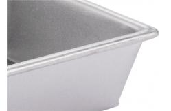 China RK Bakeware China Foodservice NSF Rectangle Pullman Aluminum Loaf Pans  Pullman Bread Pan supplier