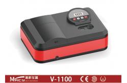 China Digital Display V-1100 Spectrometer Lab Auto Zero supplier