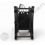 Multi-Channel Cable 4 Channel 4x16A Signal Sockets Industrial Electric CAT6 SF/UTP Network Cord Retractable Reel Cable Drum for sale