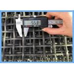45# Steel Flat Top Woven Wire Screen / Crusher Screen Mesh for sale