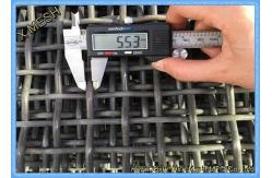 China 45# Steel Flat Top Woven Wire Screen / Crusher Screen Mesh supplier
