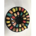 Beautiful Portable Macaron Transparent Plastic Tray Chocolate Candy Box