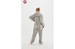 China Long Ears Fleece Kigurumi Onesie Women Adult Animal Christmas Cosplay supplier