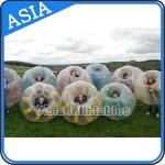 Tpu Material Inflatable Body Zorb Ball , Body Zorbing 1.2m / 1.8m for sale