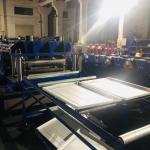 Truss Shelf Panel Rolling Forming Machine Glazed Q235 Steel for sale