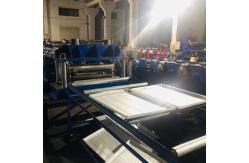 China Truss Shelf Panel Rolling Forming Machine Glazed Q235 Steel supplier
