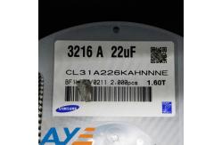 China 25V X5R 1206 SMD MLCC 22uF Electronic Components Capacitors CL31A226KAHNNNE supplier
