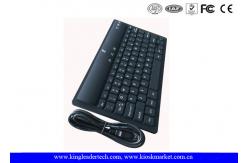 China Black Wireless Bluetooth Silicone Industrial Keyboard With Usb Charging supplier