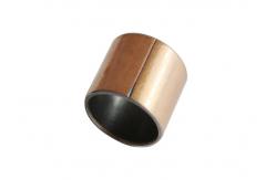 China Low Carbon Steel Plate Based Self Lubricating Bearing With PTFE Layer supplier
