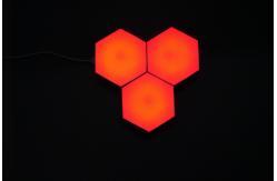 China 3cm Small Plug In Night Lights 1W Splicing Touch LED Hexagonal Night Light supplier