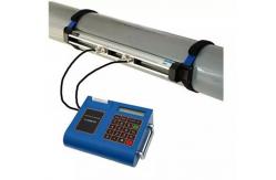 China Water Oil Portable Ultrasonic Flowmeter Clip On Bracket Mounted supplier