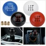 Round Billiard Gumball Shift Knob , Manual Gear Stick Shift Knob