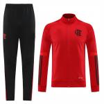 Red Club Sport Tracksuit Set Polyester Football World Cup Tracksuit for sale