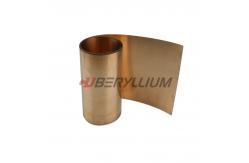 China Beryllium Copper Strip C17200 0.28mm Thickness 100mm Width With Temper supplier