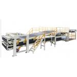 Basket 220v 1600mm Corrugated Cardboard Production Line Pneumatic Driven for sale