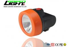 China USB Charging 85LUM IP67 1.67W 6000lux LED Miners Cap Lamp supplier