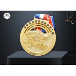 3D Mold 65*4MM Die Cast Zinc Alloy Badminton Medals for sale