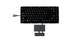 China Durable Embedded Silicone Keyboard Built In PCB Salt-Mist Resistant supplier