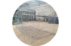 China Pvc Coated Wire Mesh Gabions Basket For Coastline 2mx1mx1m Size supplier
