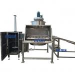 Full Automatic Bag Dump Station With Roller Conveyor For Bulk Bags Material for sale