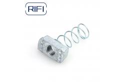 China Spring Loaded Design Metal Hardware Fasteners Welding Square Spring Nut supplier