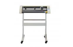 China Economic Casting Car Graph Plotter Vinyl Cutter Machine 28 Inch With Al Roller supplier