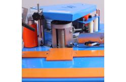 China 10-60mm Panel Manual Edge Bander Straight Curved Edgebander With Polishing Function supplier
