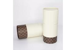 China Fancy Cardboard Round Tube , Rigid Paper Cylinder Box For Packaging supplier