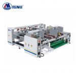 Double Pieces Carton Box Folder Gluer Machine 2.5T Pressing Type for sale