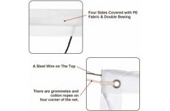 China 32ftX3ft Outdoor Volleyball Net for Sports Activities Adjustable Height supplier